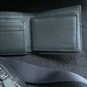 Coach Men’s Leather Wallet